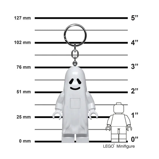 Lego Minifigures Keychain Light Ghost