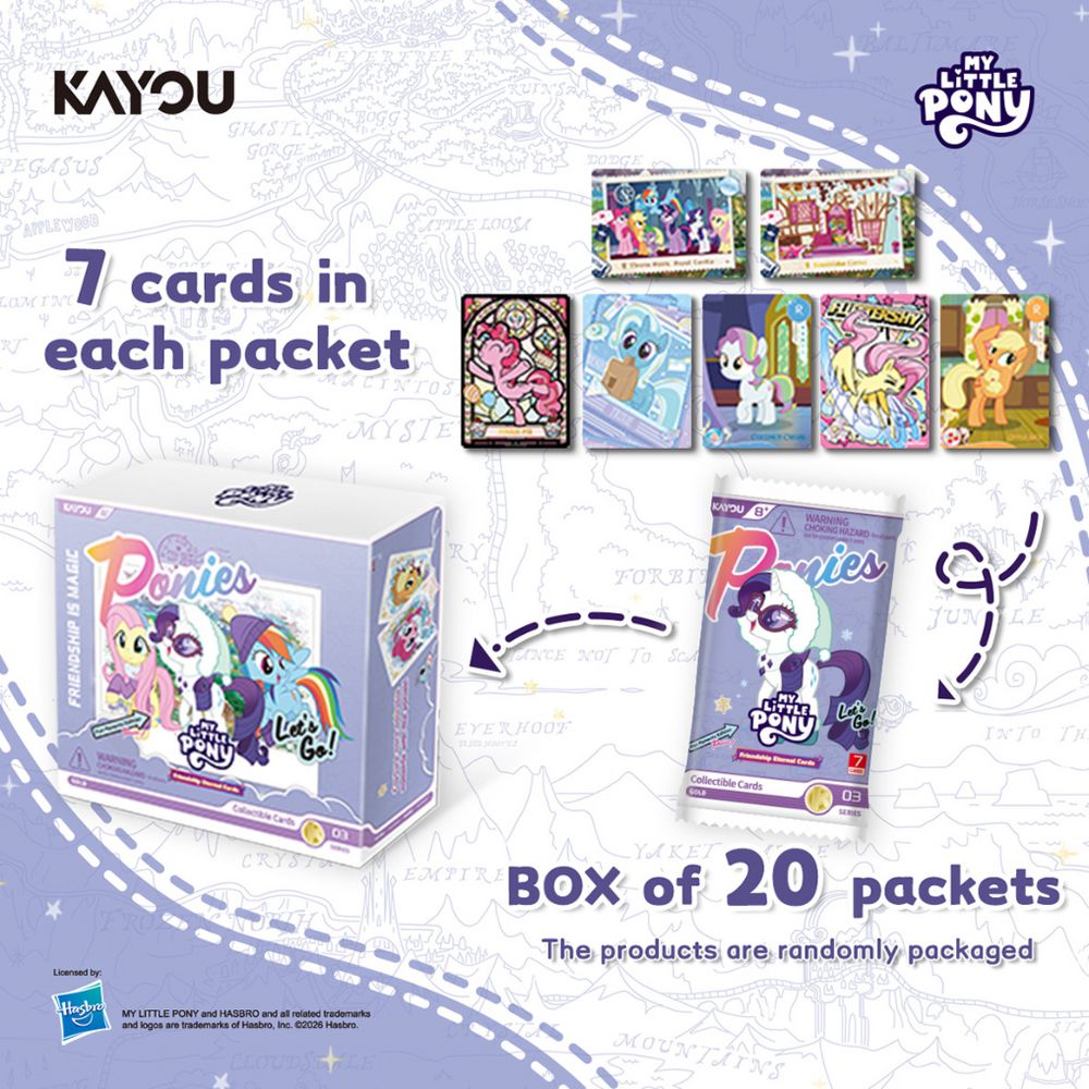 My Little Pony Friendship Eternal Fun Moments Foil Pack Series 3 TCG