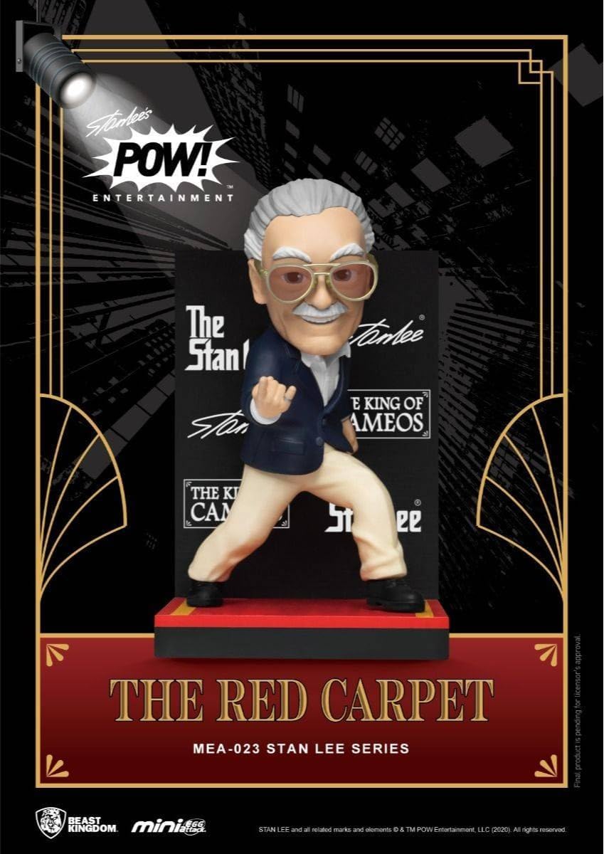 Beast Kingdom Toys Stan Lee Mini Egg Attack Stan Lee The Red Carpet Figurine 8 cm