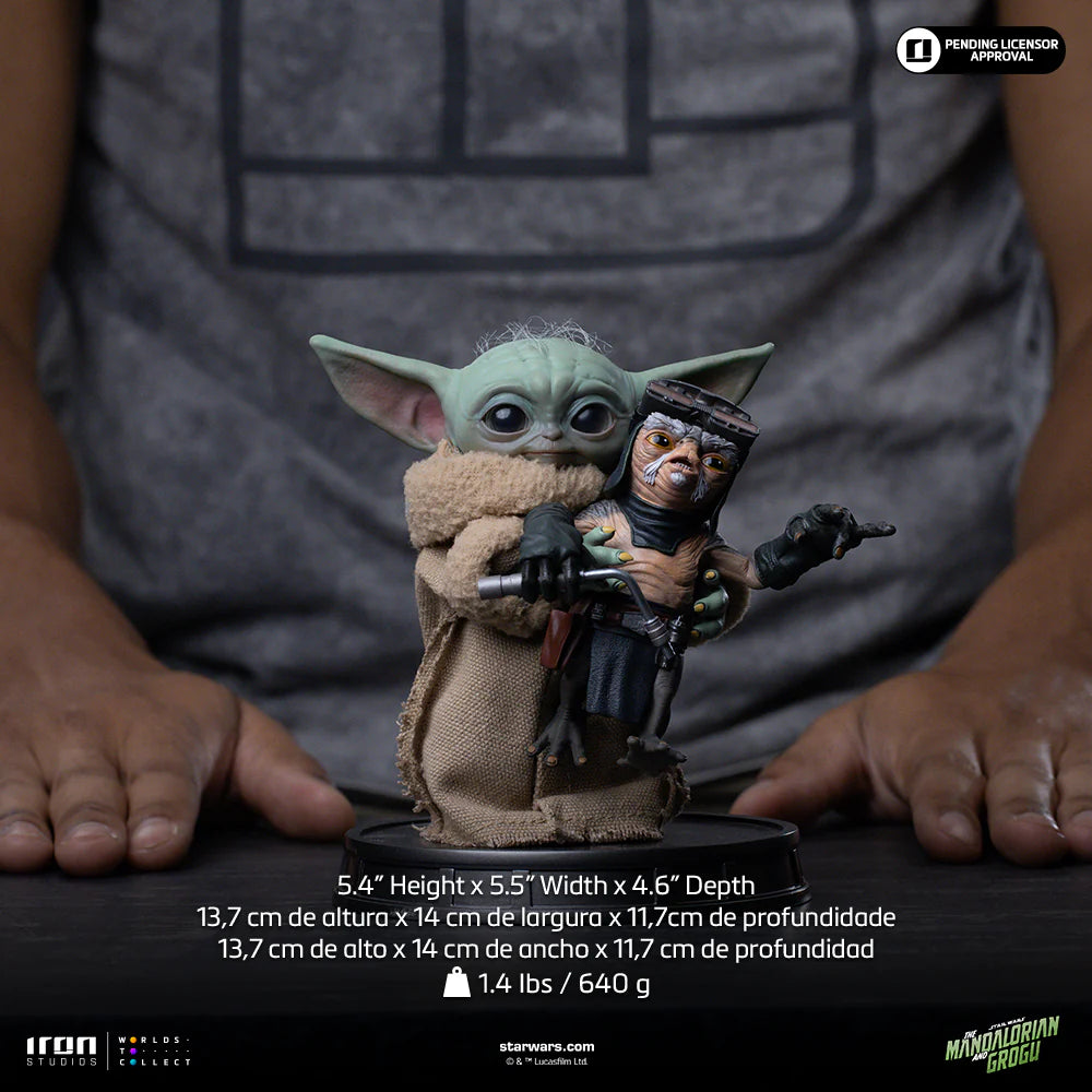 **Pre-Order** - Statue Grogu No Squeezy - Mandalorian and Grogu Movie - Grogu Collection - Iron Studios