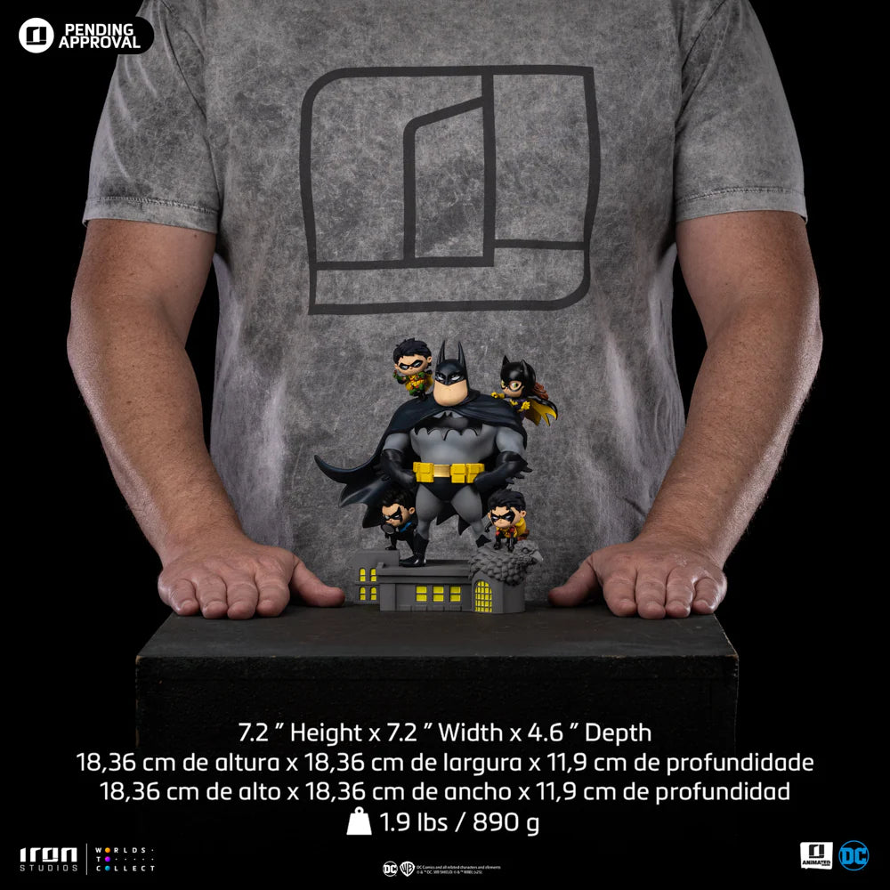 Statue Batman Family Deluxe - DC Comics - Animated Icons - Iron Studios