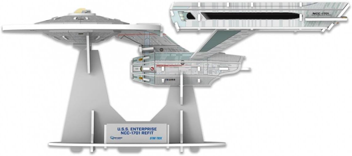 QMx U.S.S. Enterprise NCC-1701 Refit Qraftworks