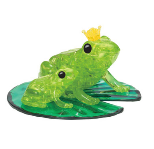 Crystal 3D Crystal Puzzle Frogs (Green)