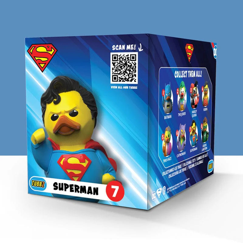 TUBBZ Rubber Duck - DC Comics ‘Superman’ (Boxed Edition)