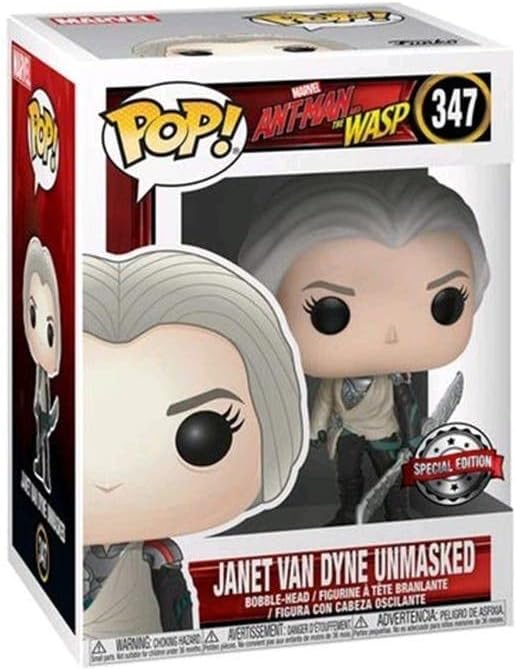 Funko POP! Marvel: Ant-Man & the Wasp - Janet Van Dyne (Unmasked)