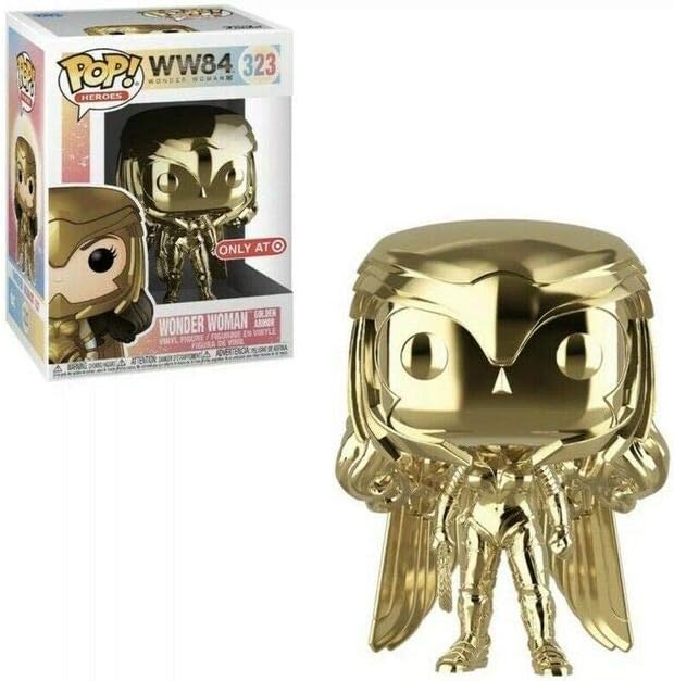 Funko POP! Heroes: WW84: Wonder Woman - Golden Armor Statue