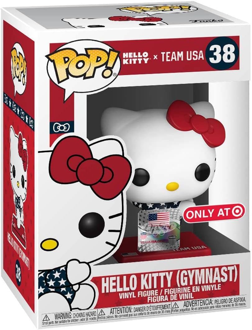 Funko POP! Hello Kitty: Team USA - Hello Kitty (Gymnast)