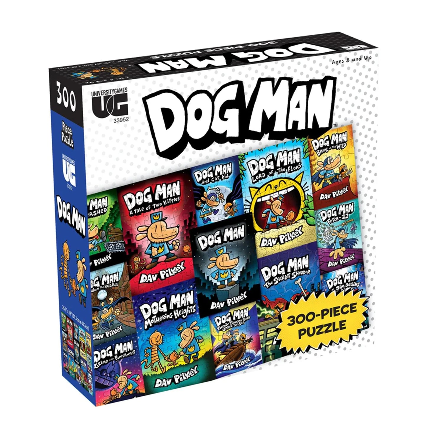 Dog Man 300 Piece Puzzle-Compilation Cover