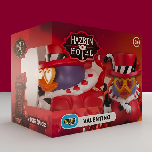 TUBBZ Rubber Duck - Hazbin Hotel: Valentino (Boxed Edition)