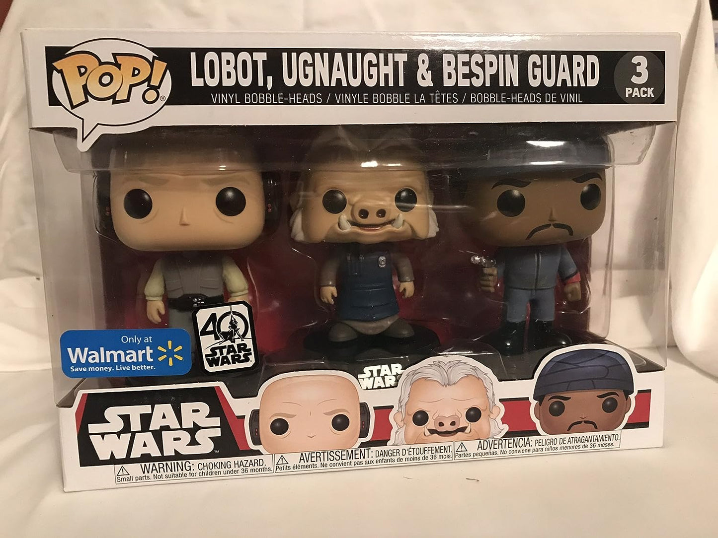 Funko POP! Star Wars: 3 pack Bobble Heads