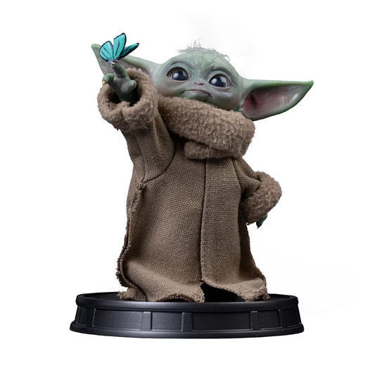 **Pre-Order** - Statue Grogu Butterfly Wonder - Mandalorian and Grogu Movie - Grogu Collection - Iron Studios