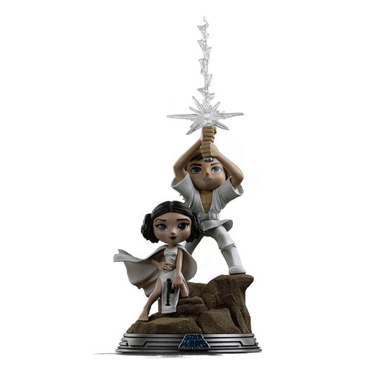Statue Luke & Leia – Star Wars – MiniCo