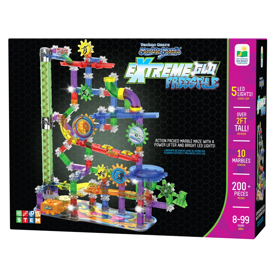 Techno Gears Marble Mania Extreme Glo Freestyle