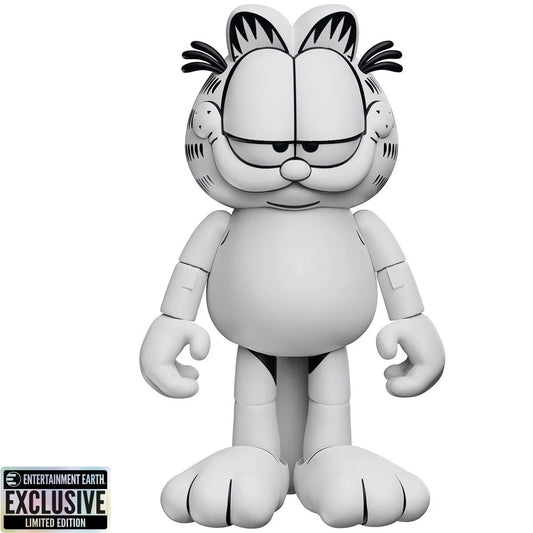 Garfield Black and White Daily Comic Strip Action Figure - Entertainment Earth Exclusive