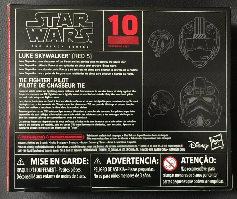 Star Wars Titanium Luke Skywalker & Tie Fighter Pilot
