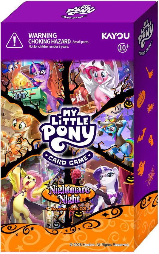 My Little Pony Trading Card Game Nightmare Night Collector Box of 5 Packs