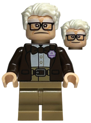 Lego Minifigure Carl Fredricksen (dis091)(Brand New)
