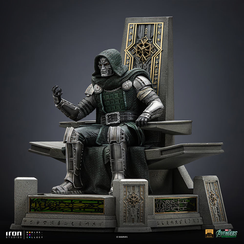 Doctor Doom on Throne - Avengers: Doomsday - Art Scale 1/10 - Iron Studios