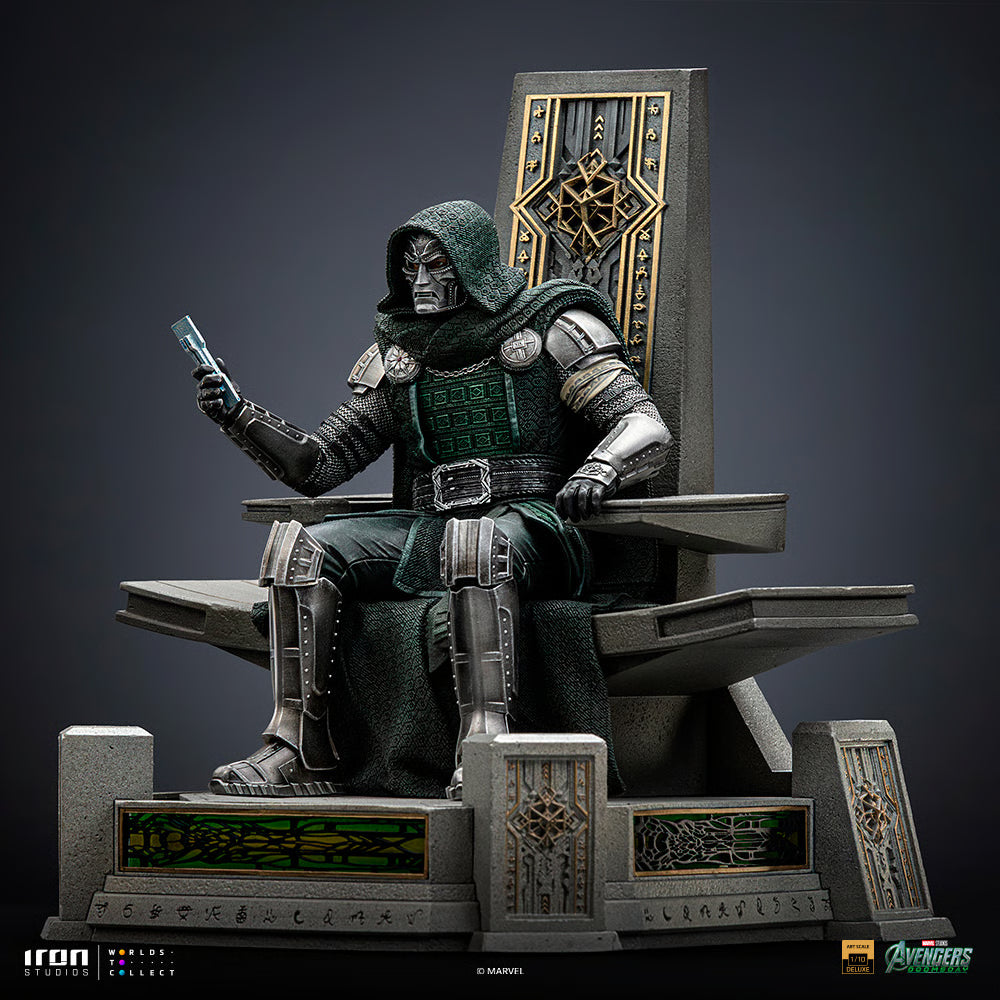 Doctor Doom on Throne - Avengers: Doomsday - Art Scale 1/10 - Iron Studios
