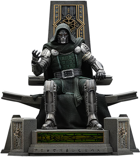 Doctor Doom on Throne - Avengers: Doomsday - Art Scale 1/10 - Iron Studios