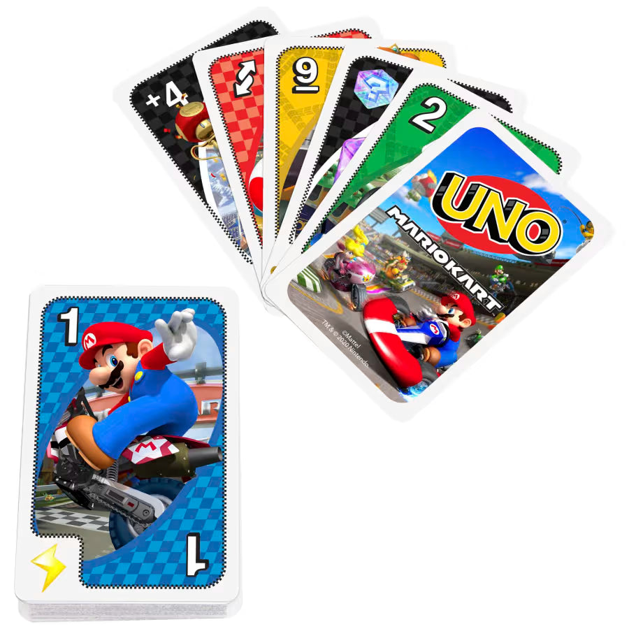 Mario Kart UNO Card Game