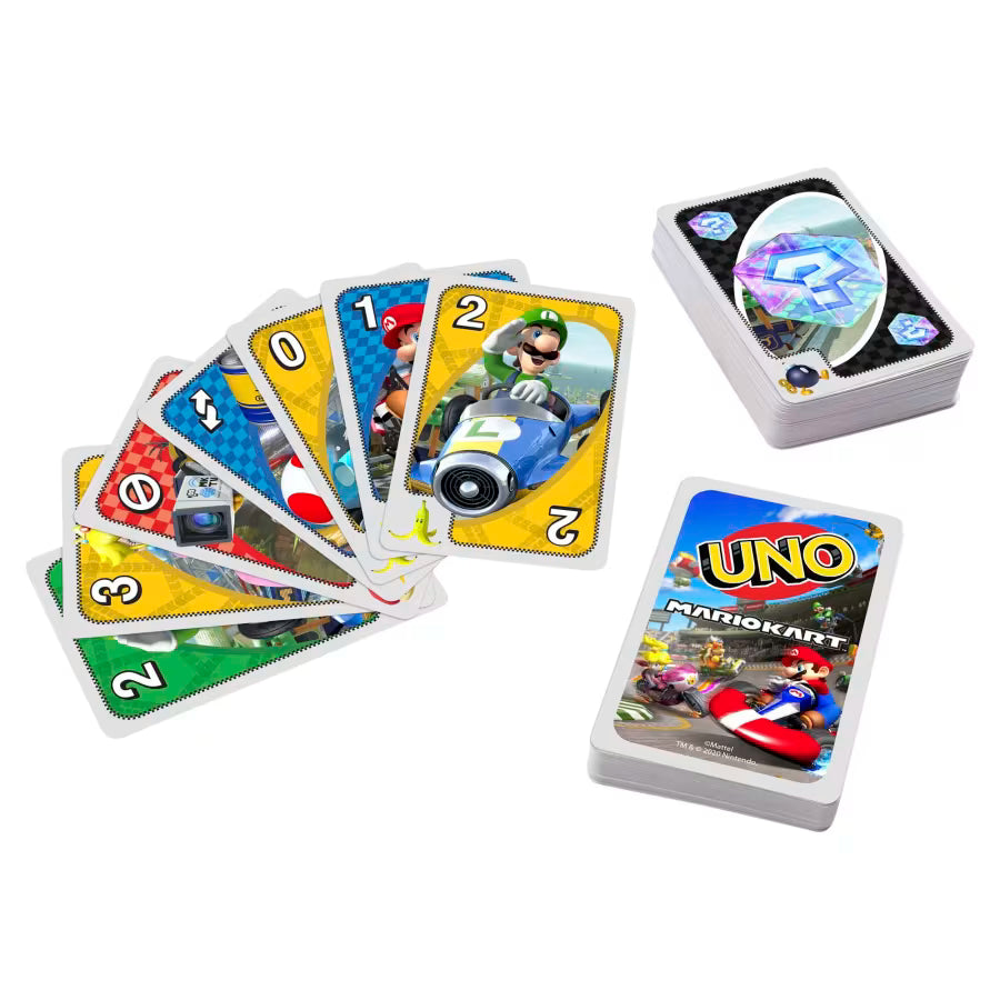 Mario Kart UNO Card Game