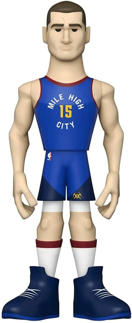 Funko Pop! Gold NBA: Nuggets - Nikola Jokic (Away Uniform) 5" Chase