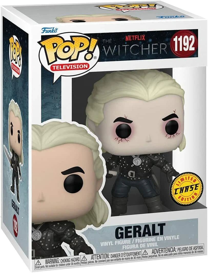 Funko Pop! TV: Witcher - Geralt Chase Vinyl Figure