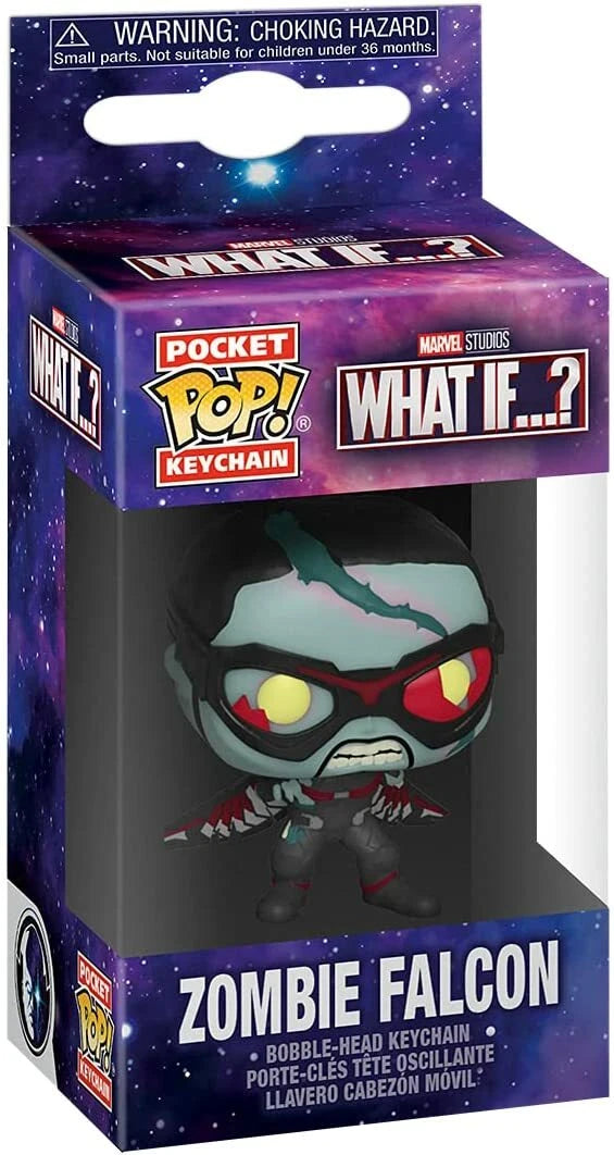 Funko Pop! Keychain: What If? - Zombie Falcon