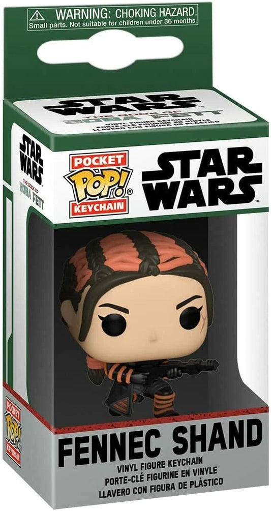 Funko Pop! Keychain Star Wars - Book of Boba Fett - Fennec Shand Vinyl Figure