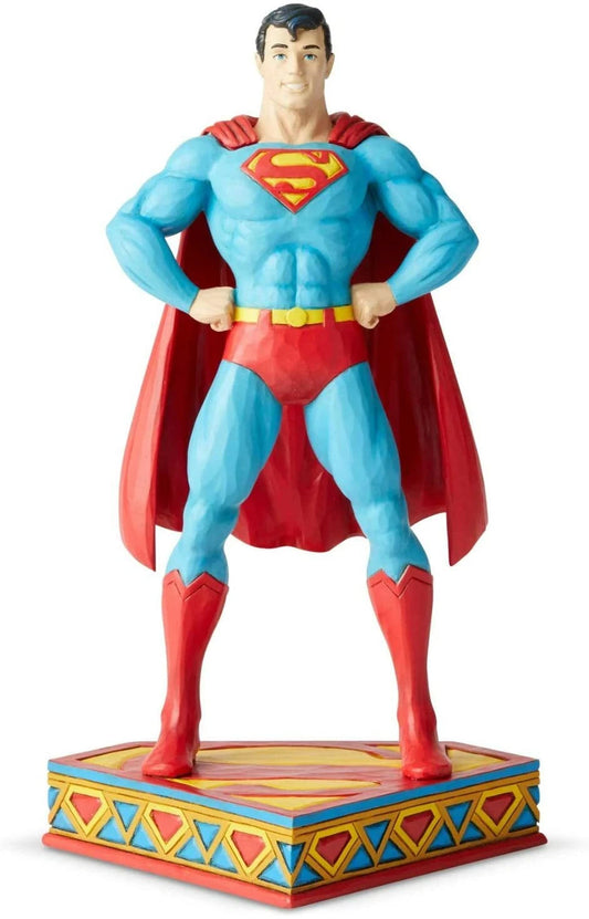 Enesco DC Comics Justice League by Jim Shore Superman Silver Age Figurine