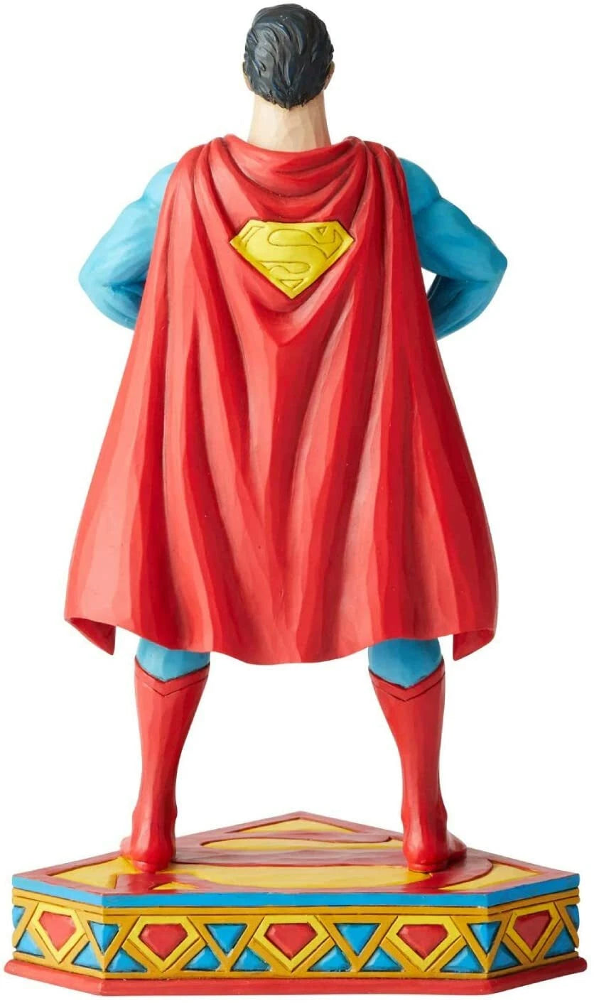 Enesco DC Comics Justice League by Jim Shore Superman Silver Age Figurine