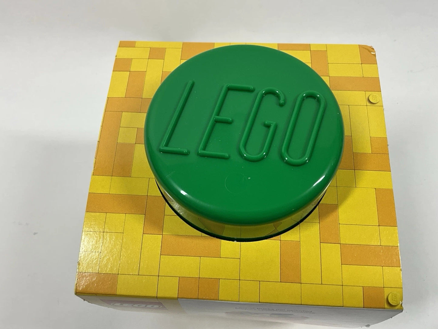 Lego 1-Stud Round Storage Brick – Green