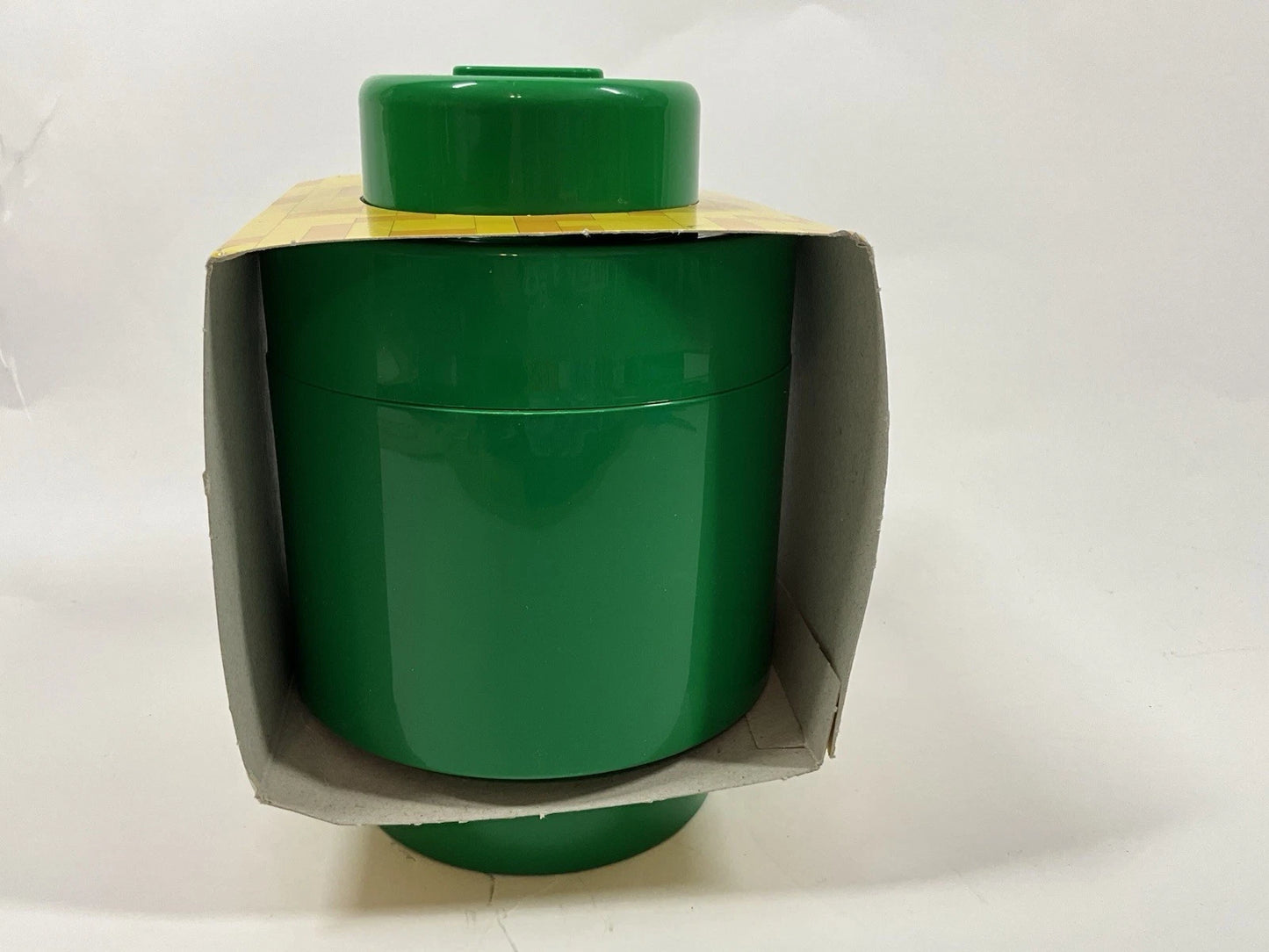 Lego 1-Stud Round Storage Brick – Green