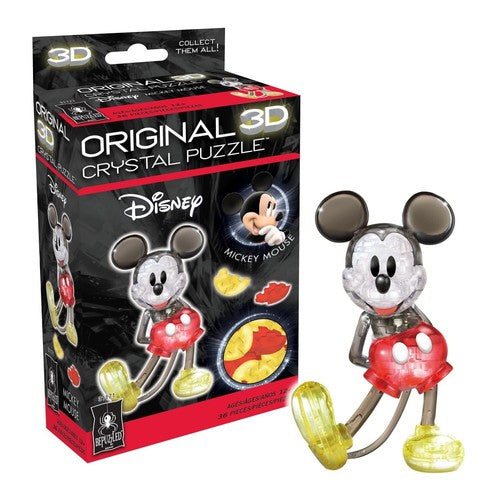 3D Crystal Puzzle: Disney's Mickey Mouse (Multi-color)