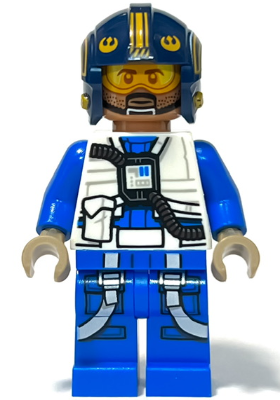 Lego Minifigure Captain Porter (sw1289)(Brand New)