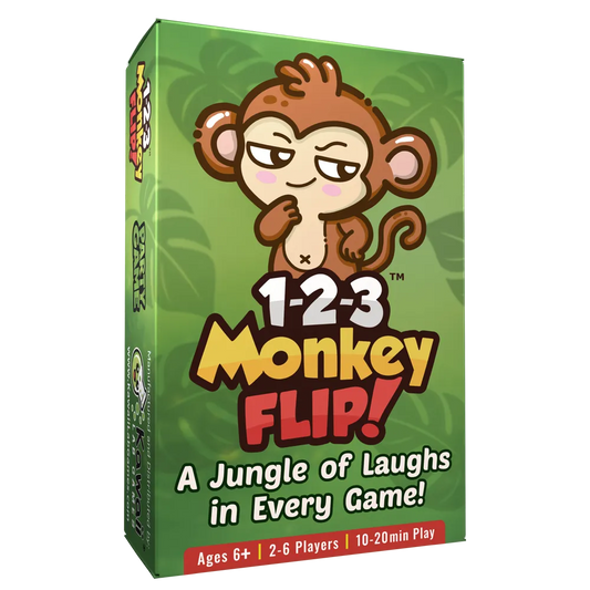 1-2-3 Monkey Flip - Card Game