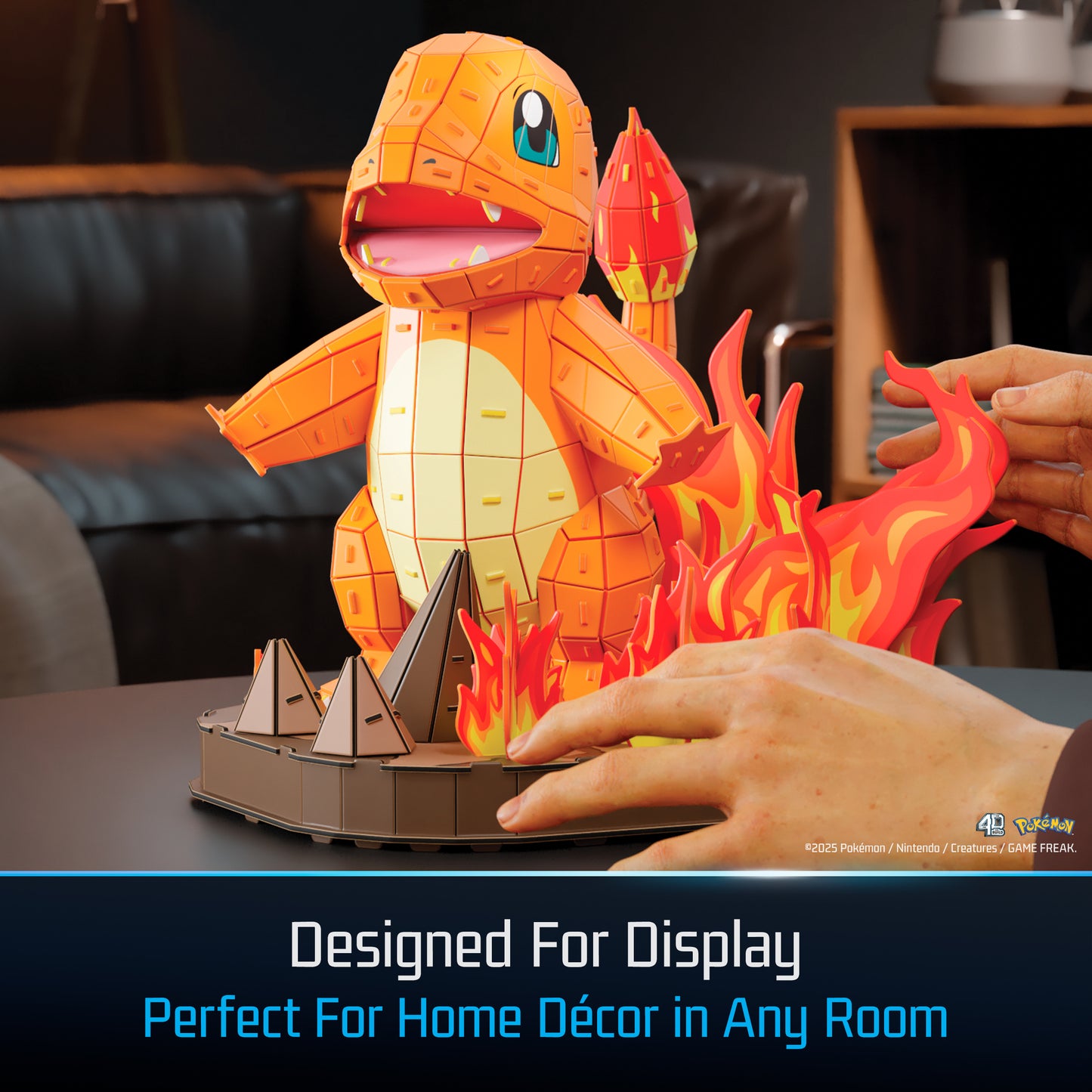 4D Build, Pokemon Charmander 3D Model Kit