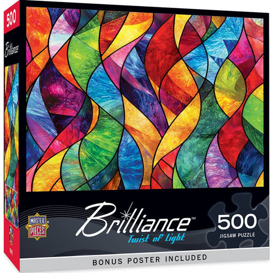 Brilliance - Twist of Light 500 Piece Jigsaw Puzzle