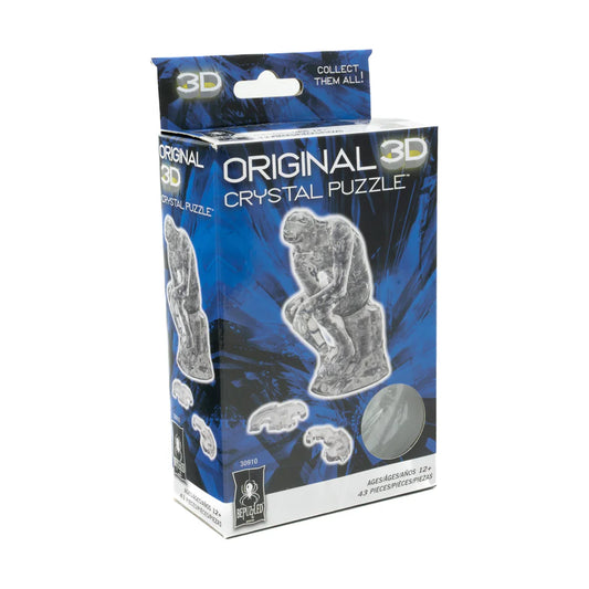 3D Crystal Puzzle - The Thinker