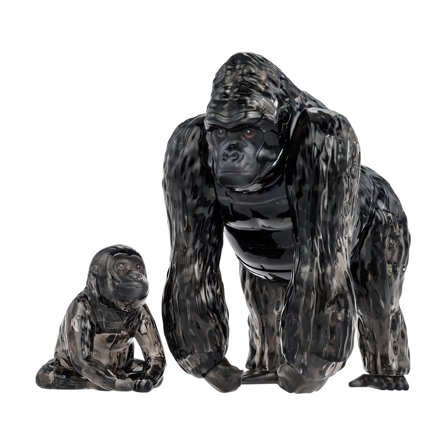 3D Crystal Puzzle - Gorilla and Baby