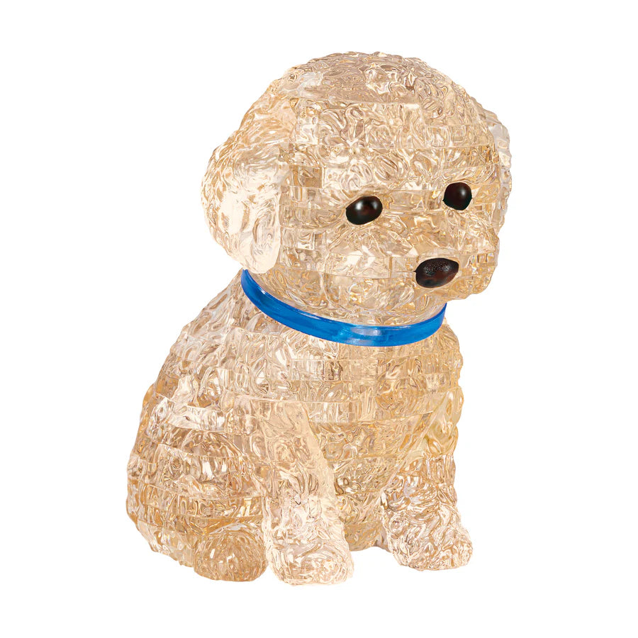 3D Crystal Puzzle - Poodle (Apricot)